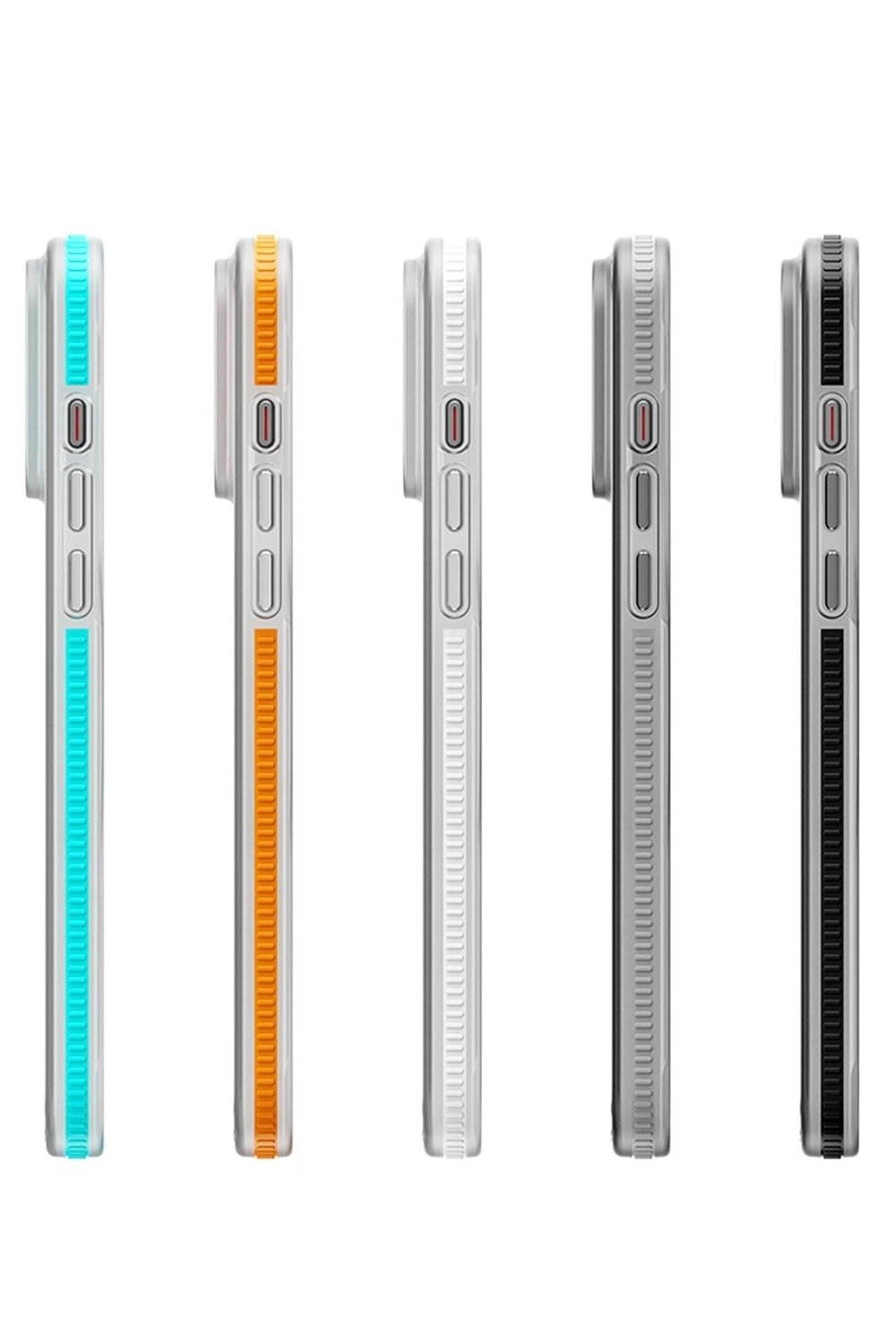Mey İthalat®  iPhone 16 Pro Line Magsafe Kapak - Mavi