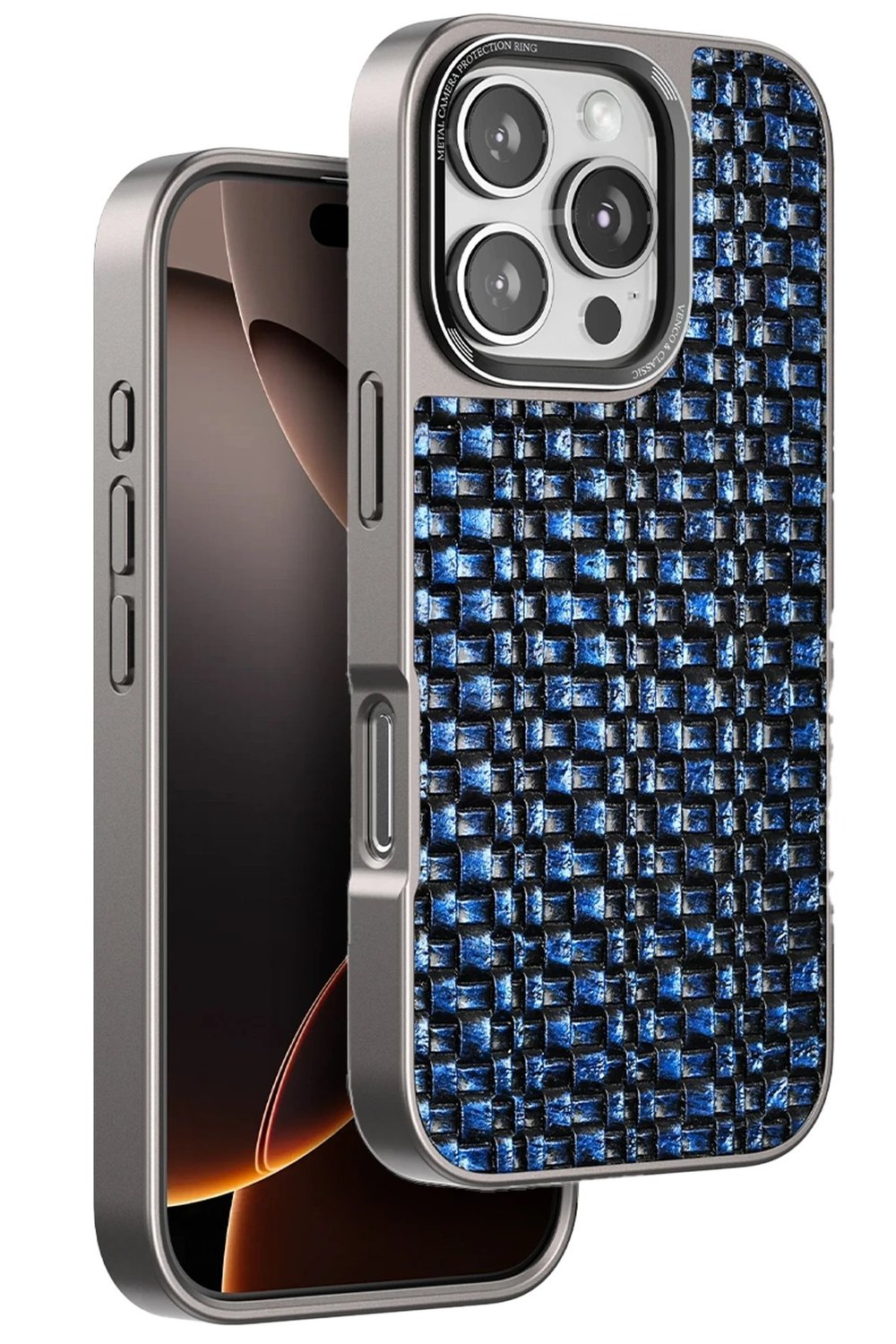 Mey İthalat®  iPhone 16 Pro Max Brand Kapak - Lacivert