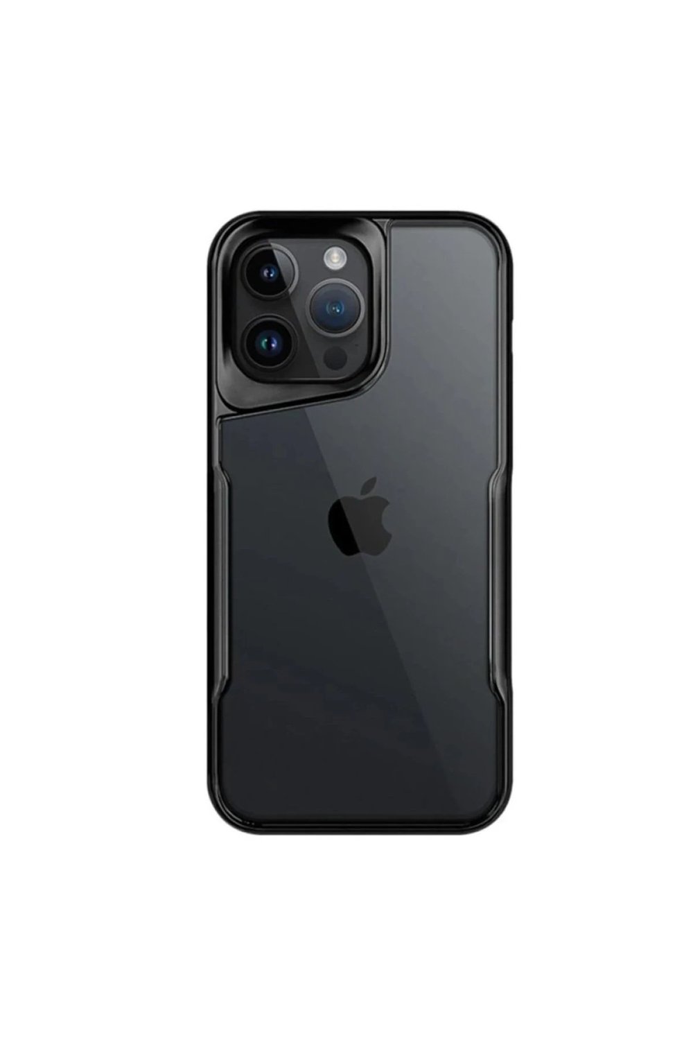 Mey İthalat®  iPhone 16 Pro Max Kılıf Boyi Silikon Kapak - Siyah