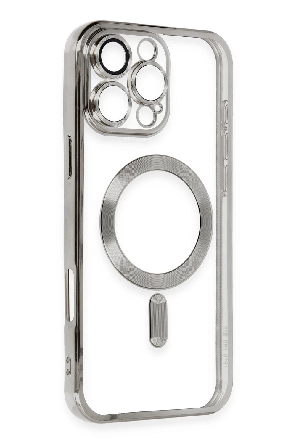 Mey İthalat®  iPhone 16 Pro Max Kılıf Kross Magneticsafe Kapak - Titan Gri