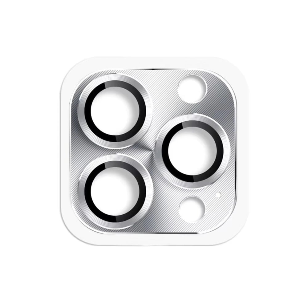 Mey İthalat®  iPhone 16 Pro Max Pers Alüminyum Kamera Lens - Gümüş