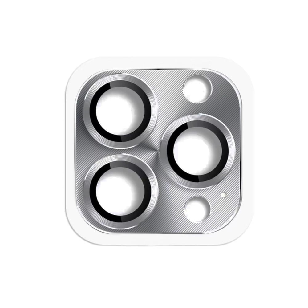 Mey İthalat®  iPhone 16 Pro Max Pers Alüminyum Kamera Lens - Gri