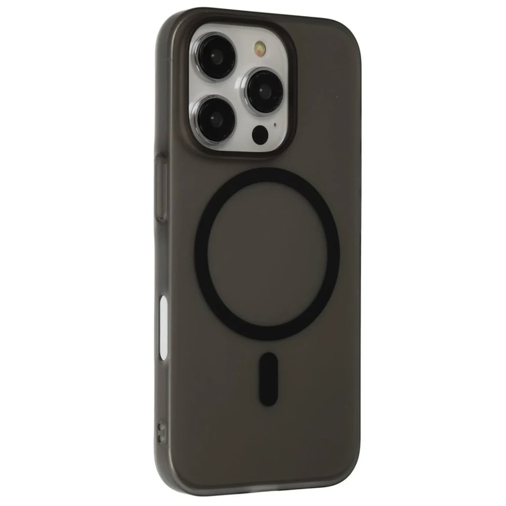 Mey İthalat®  iPhone 16 Pro Max Tuna PC Slim Magsafe Kapak - Siyah