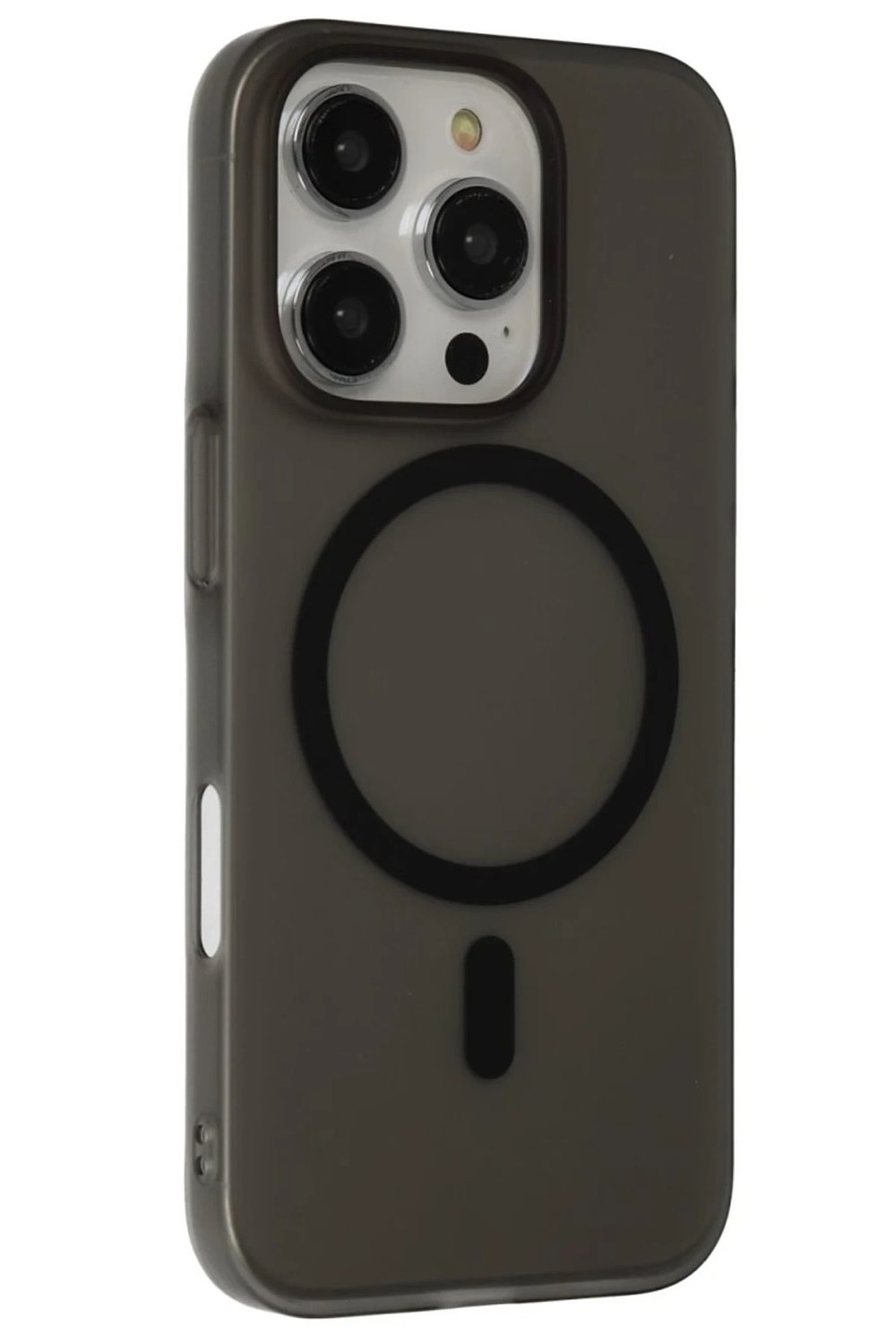 Mey İthalat®  iPhone 16 Pro Max Tuna PC Slim Magsafe Kapak - Siyah