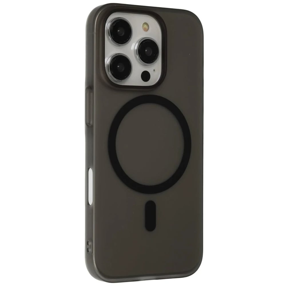Mey İthalat®  iPhone 16 Pro Tuna PC Slim Magsafe Kapak - Siyah