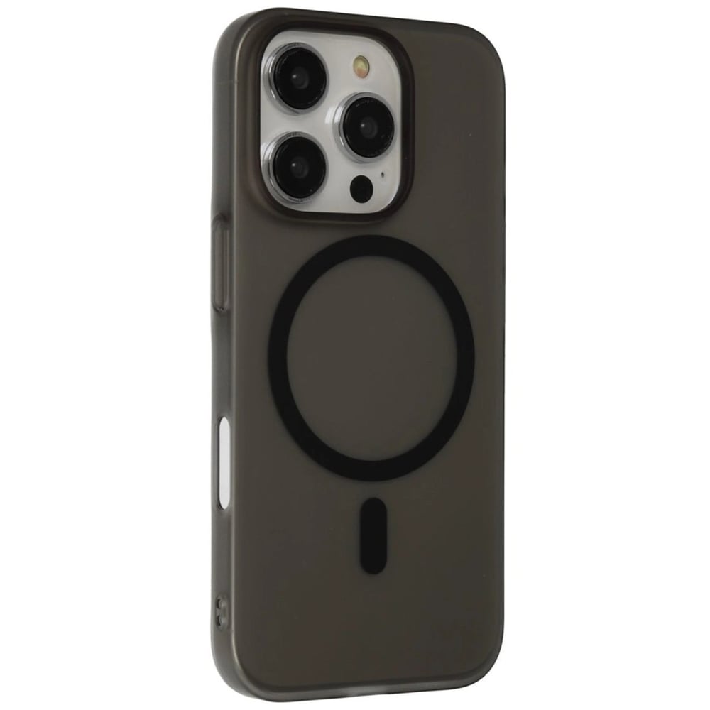 Mey İthalat®  iPhone 16 Pro Tuna PC Slim Magsafe Kapak - Siyah
