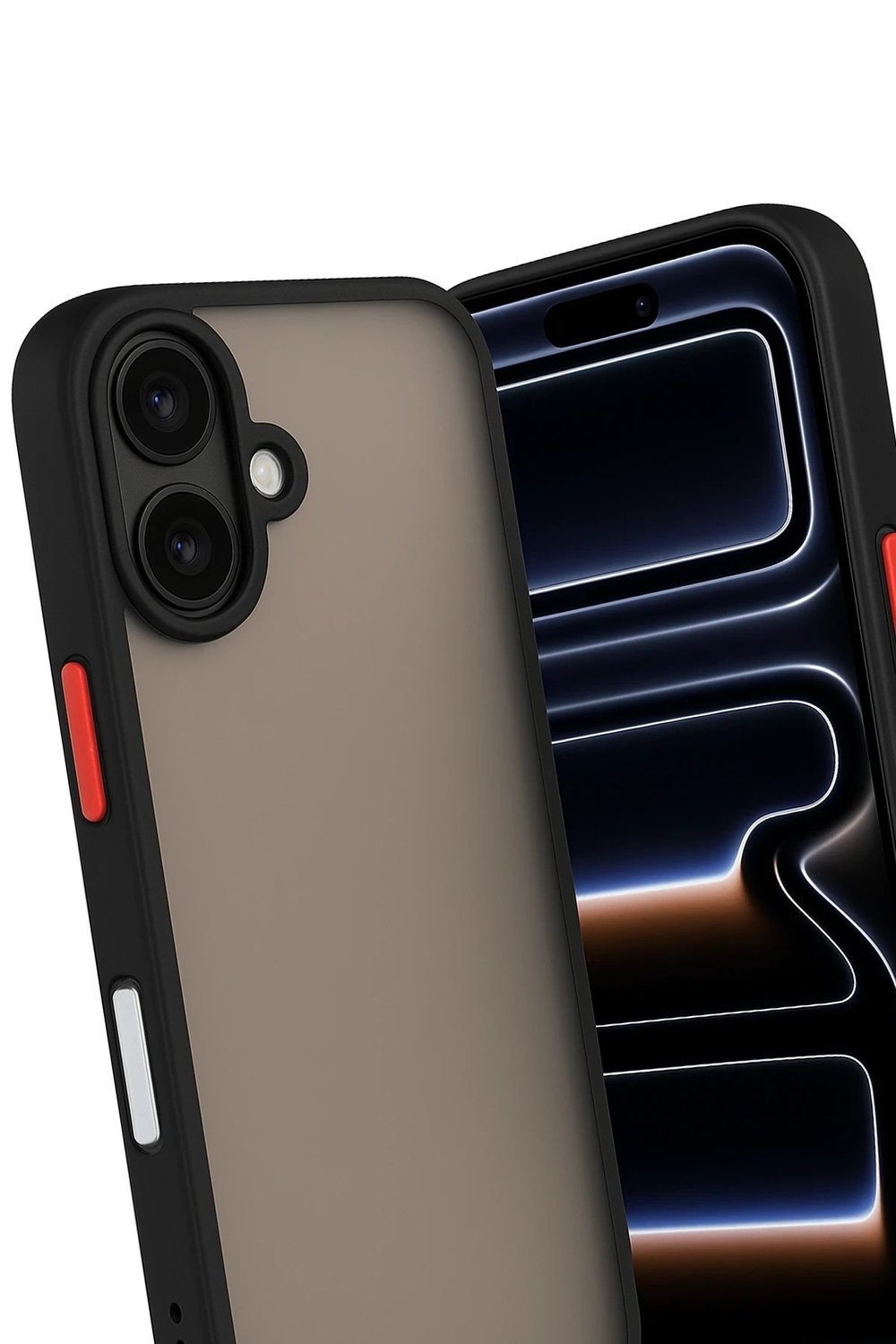 Mey İthalat®  iPhone 17 Kılıf Montreal Silikon Kapak - Siyah
