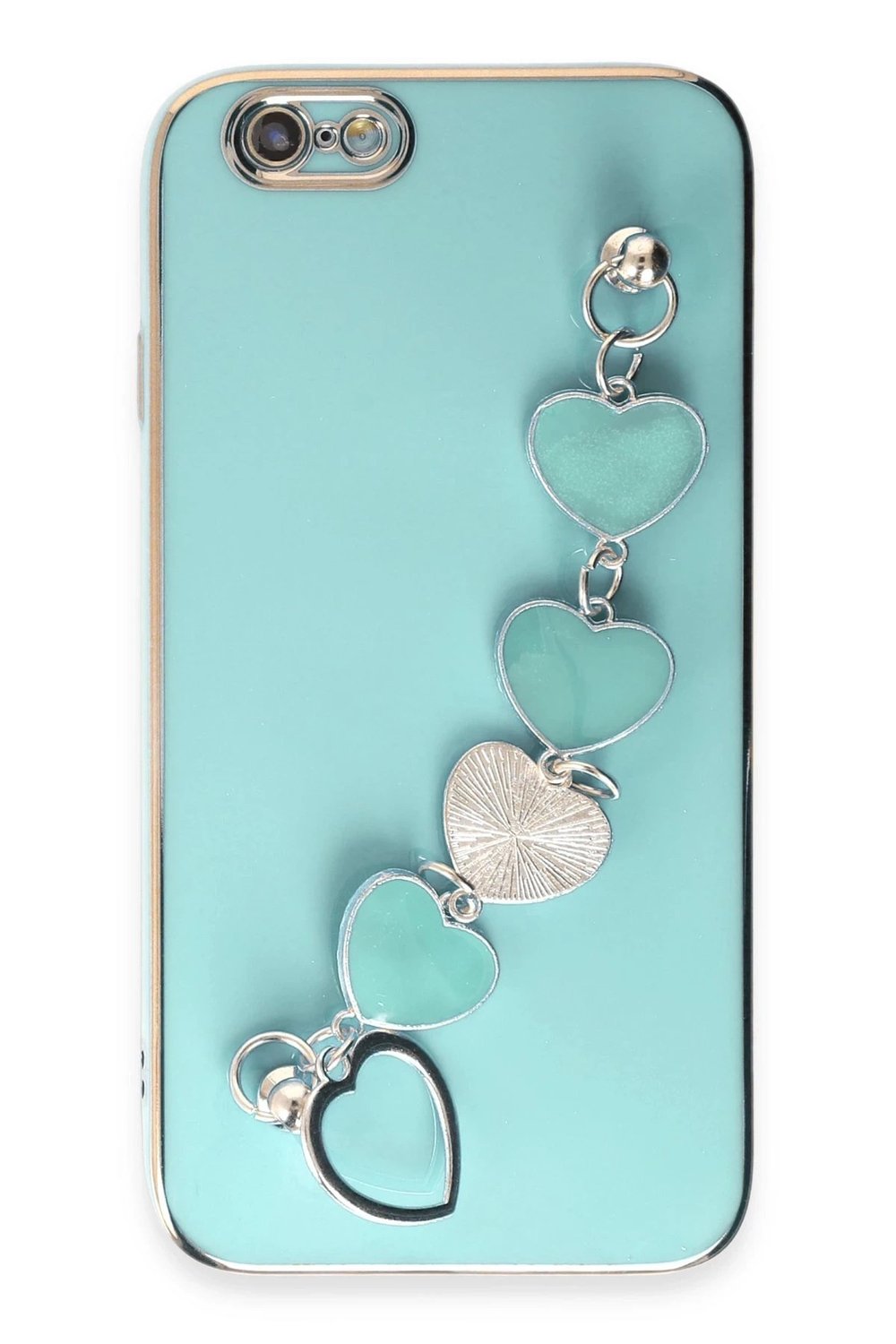 Mey İthalat®  iPhone 6 Kılıf Esila Silikon - Su Yeşili