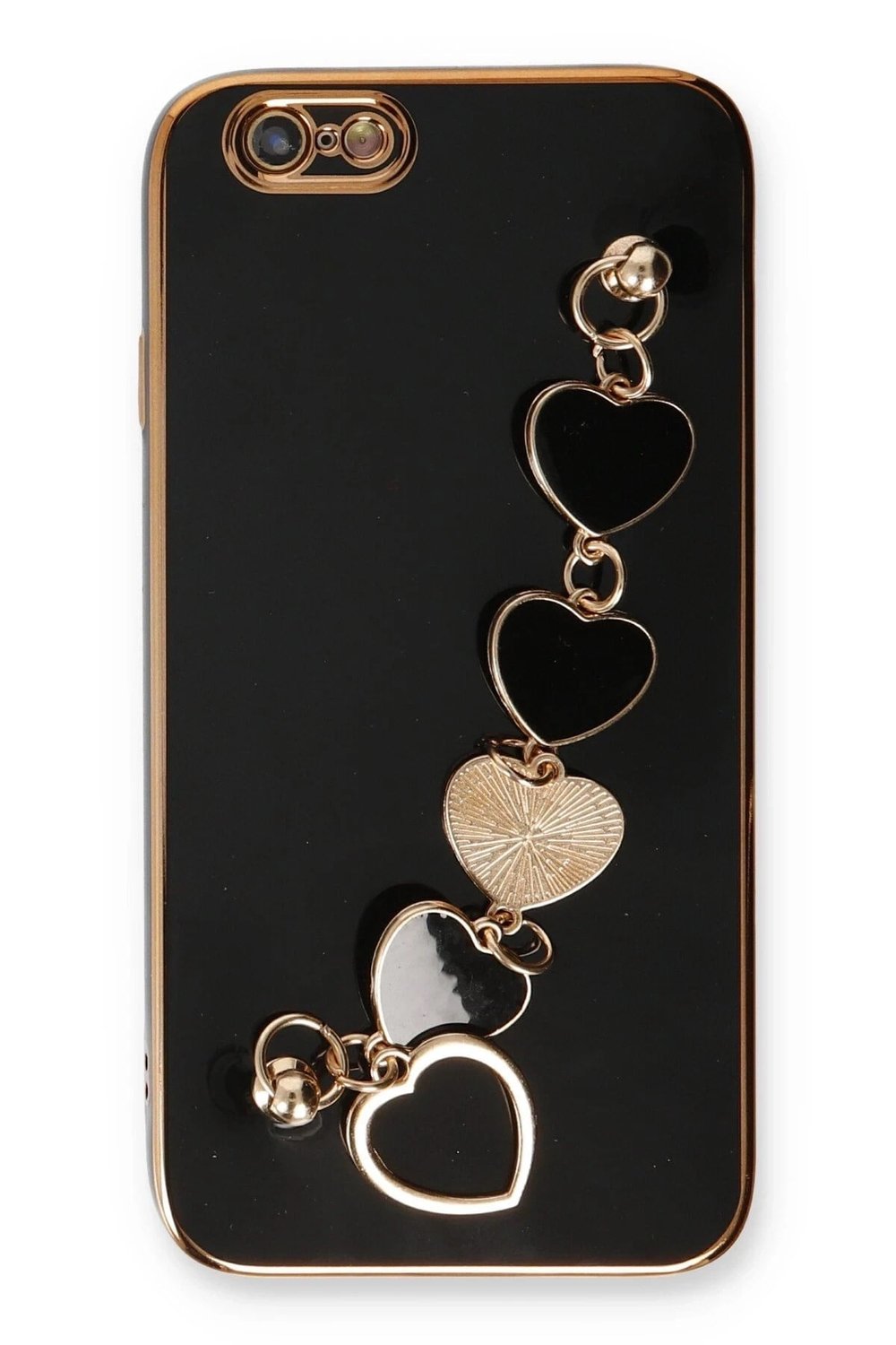 Mey İthalat®  iPhone 6 Kılıf Esila Silikon - Siyah