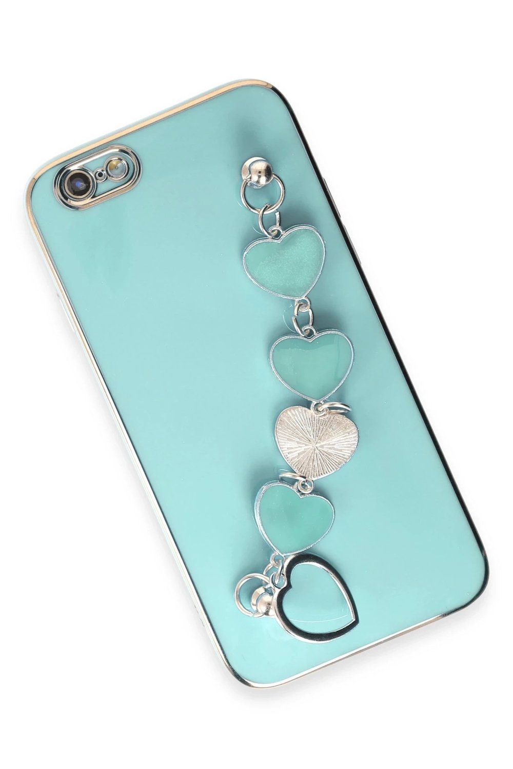 Mey İthalat®  iPhone 6 Kılıf Esila Silikon - Su Yeşili
