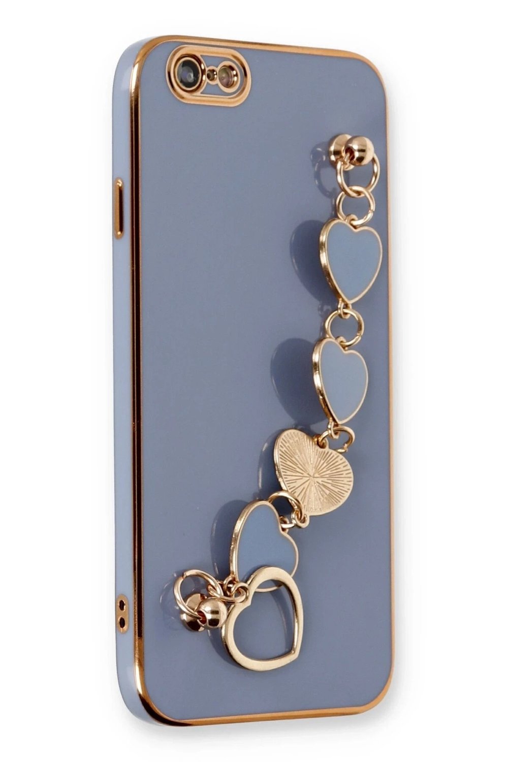 Mey İthalat®  iPhone 6 Kılıf Esila Silikon - Gri