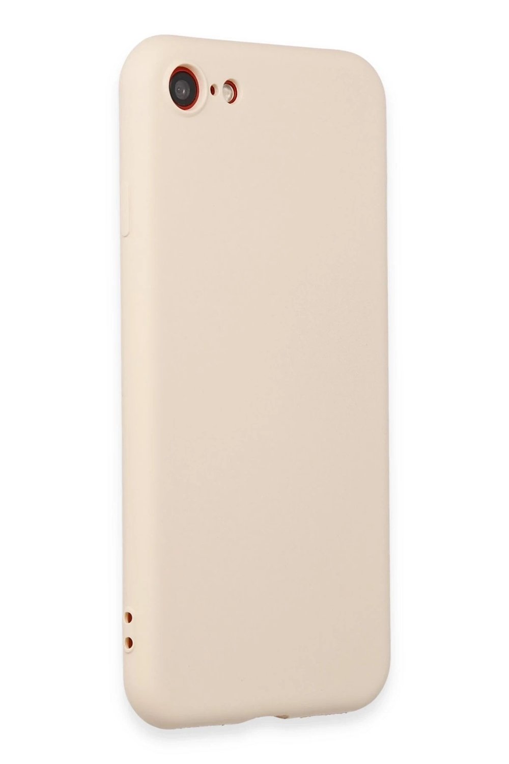 Mey İthalat®  iPhone 7 Kılıf First Silikon - Krem