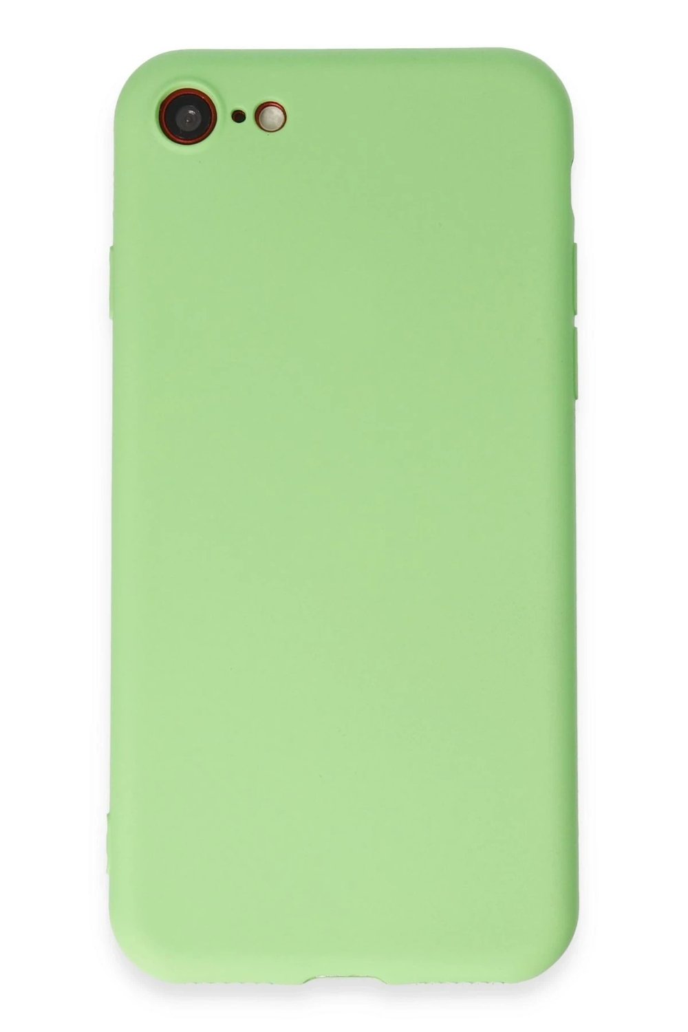 Mey İthalat®  iPhone 7 Kılıf First Silikon - Açık Yeşil