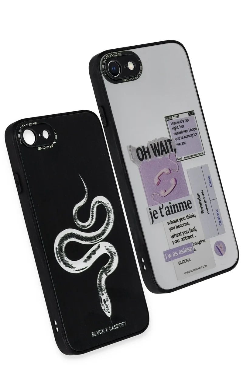 Mey İthalat®  iPhone 7 Kılıf Mirror Desenli Kapak - Mirror - 4