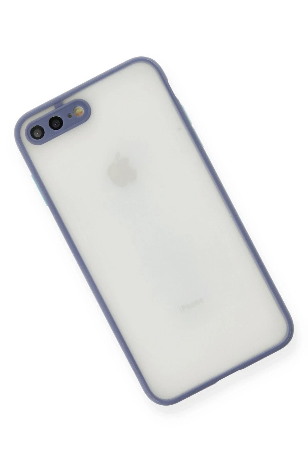 Mey İthalat®  iPhone 7 Plus Kılıf Montreal Silikon Kapak - Gri