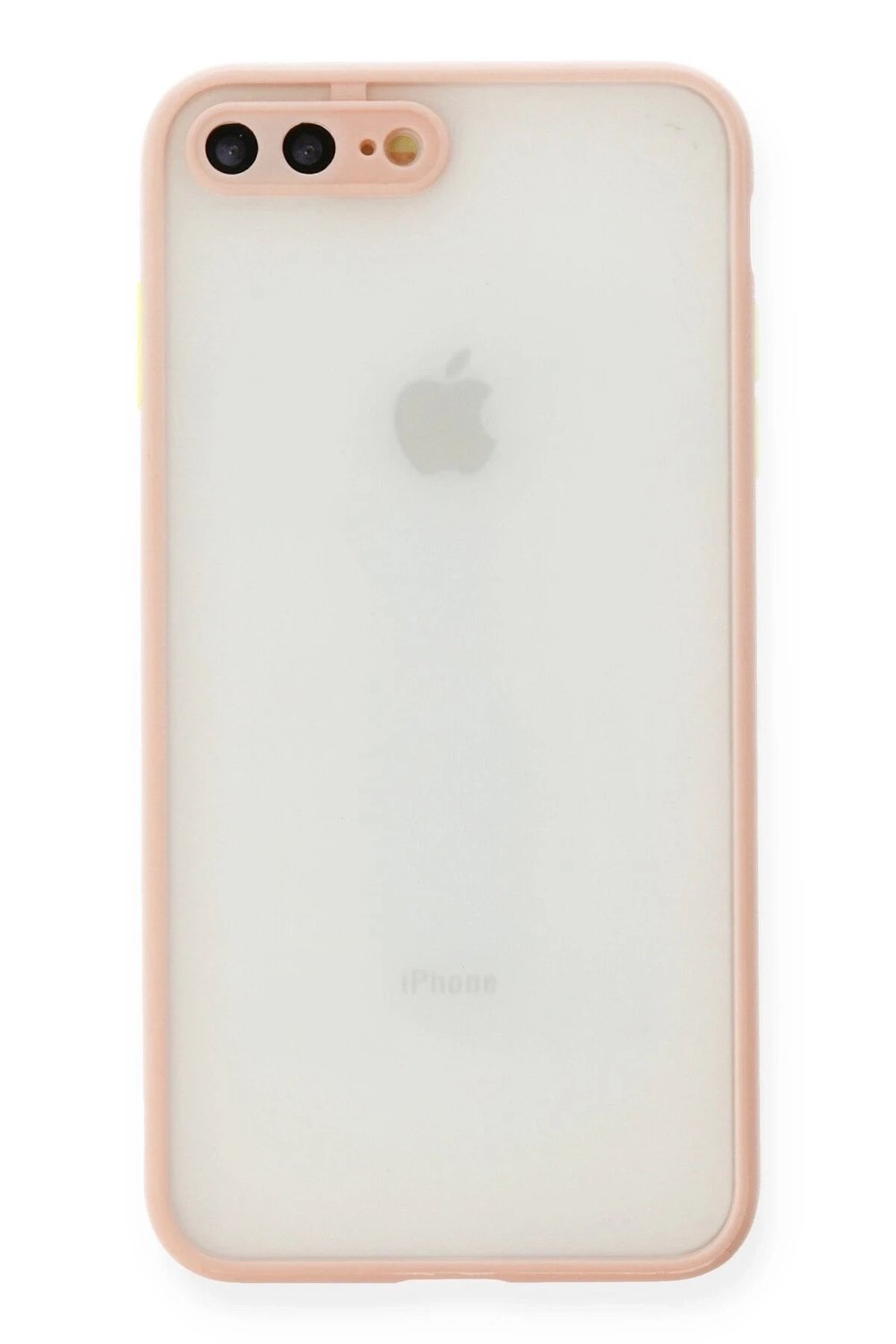 Mey İthalat®  iPhone 7 Plus Kılıf Montreal Silikon Kapak - Pembe