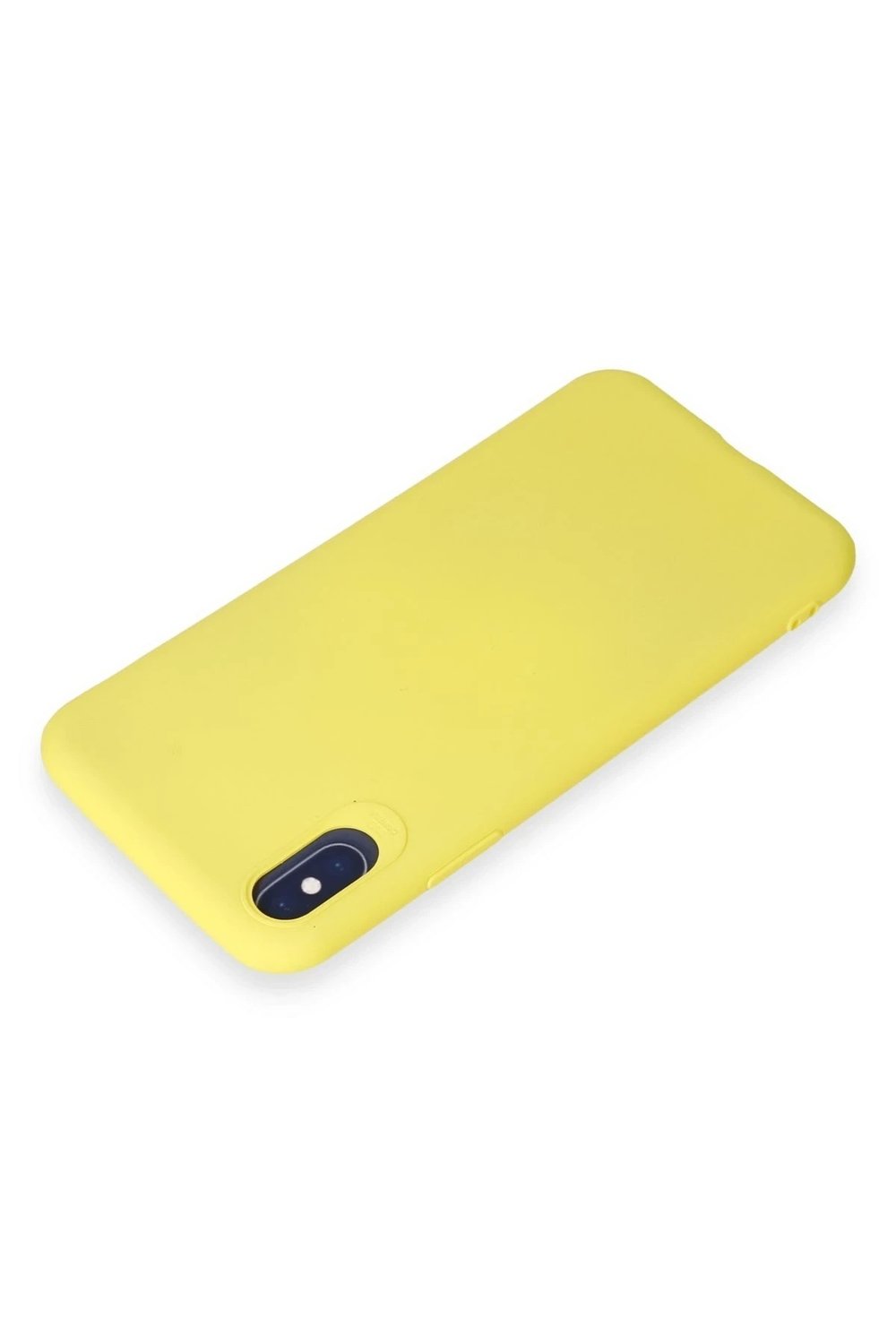 Mey İthalat®  iPhone X Kılıf First Silikon - Sarı