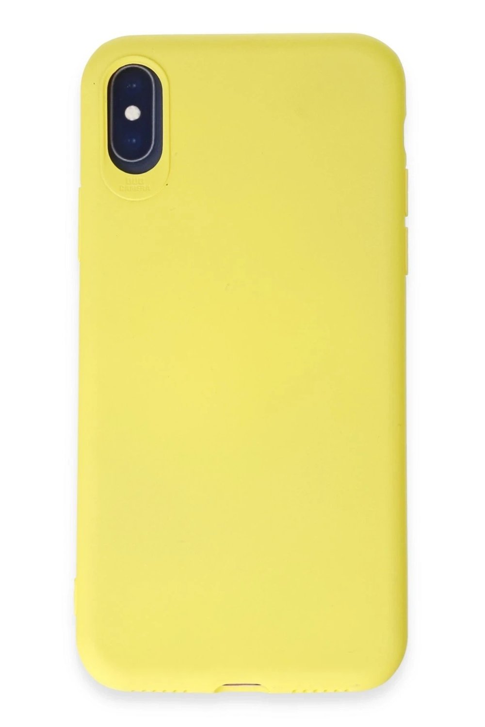 Mey İthalat®  iPhone X Kılıf First Silikon - Sarı