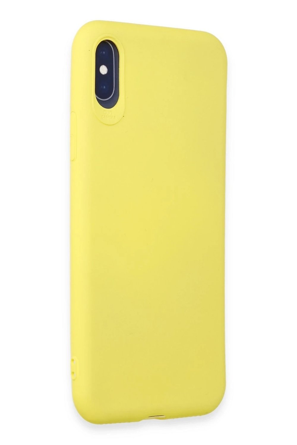 Mey İthalat®  iPhone X Kılıf First Silikon - Sarı
