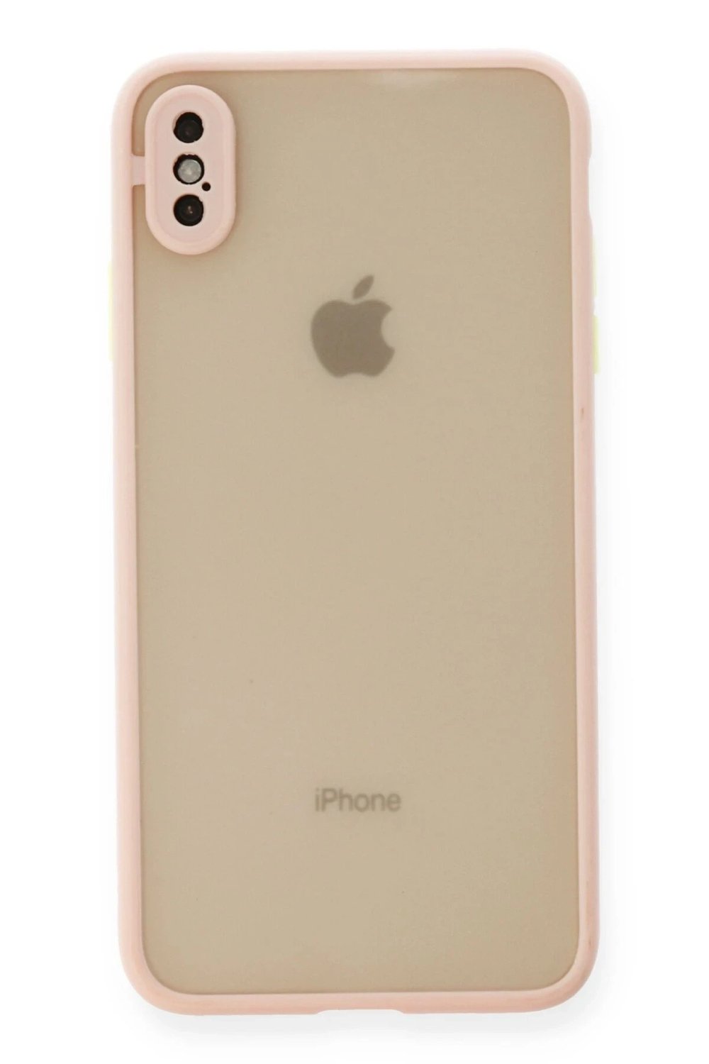 Mey İthalat®  iPhone X Kılıf Montreal Silikon Kapak - Pembe