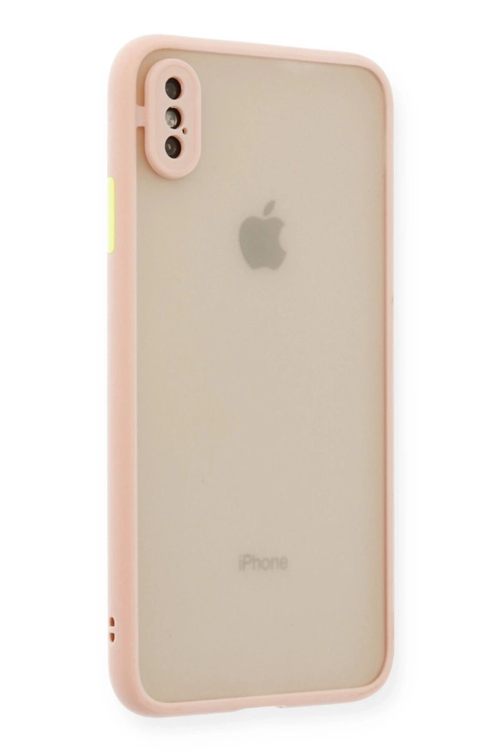 Mey İthalat®  iPhone X Kılıf Montreal Silikon Kapak - Pembe