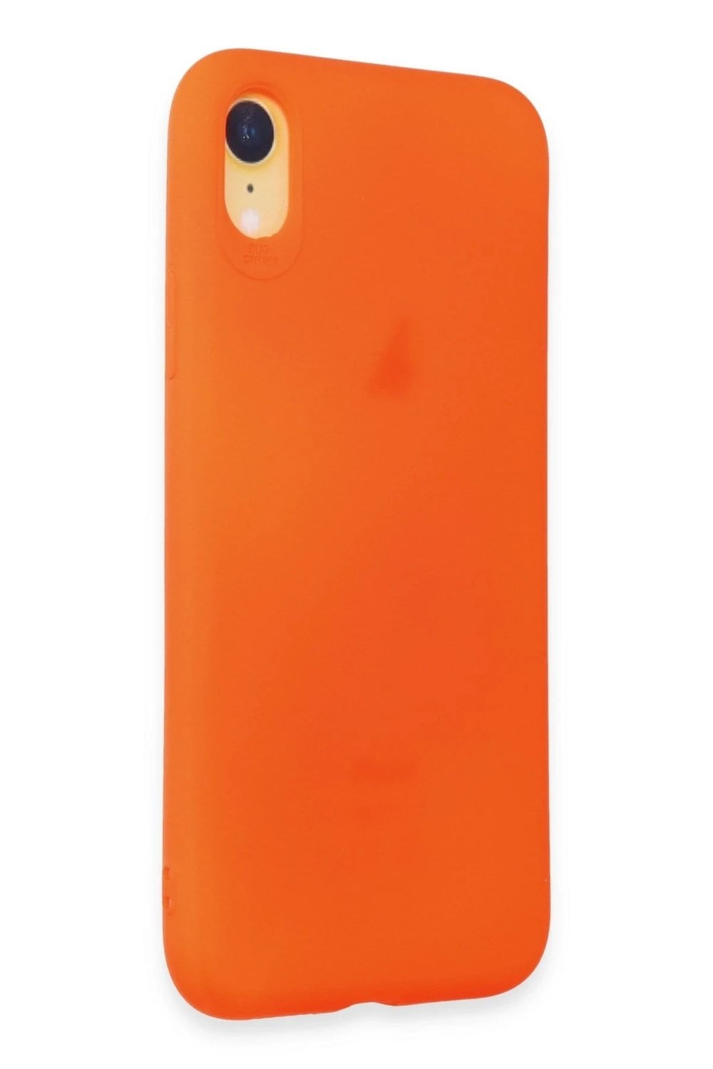 Mey İthalat®  iPhone XR Kılıf First Silikon - Parlak Turuncu