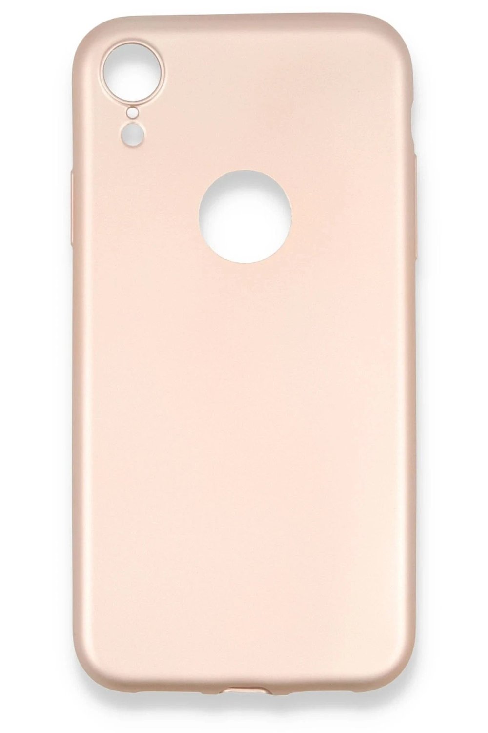 Mey İthalat®  iPhone XR Kılıf First Silikon - Rose Gold