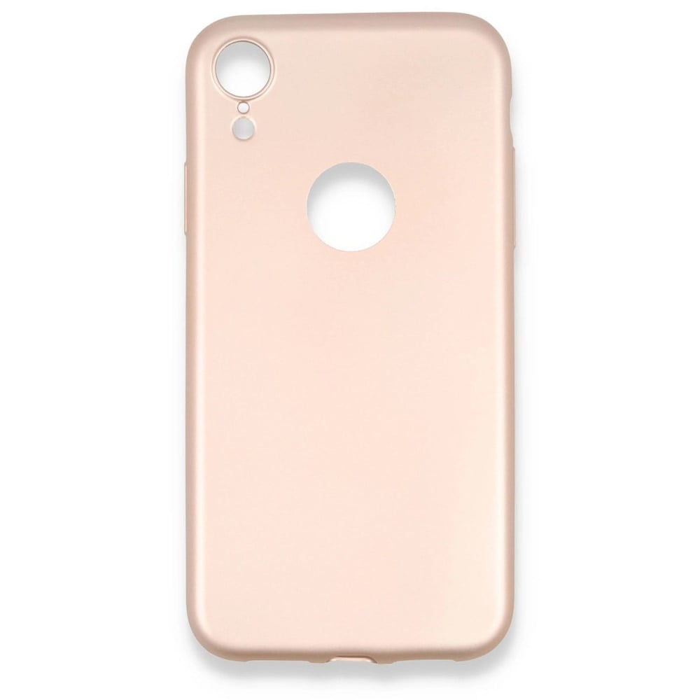 Mey İthalat®  iPhone XR Kılıf First Silikon - Rose Gold