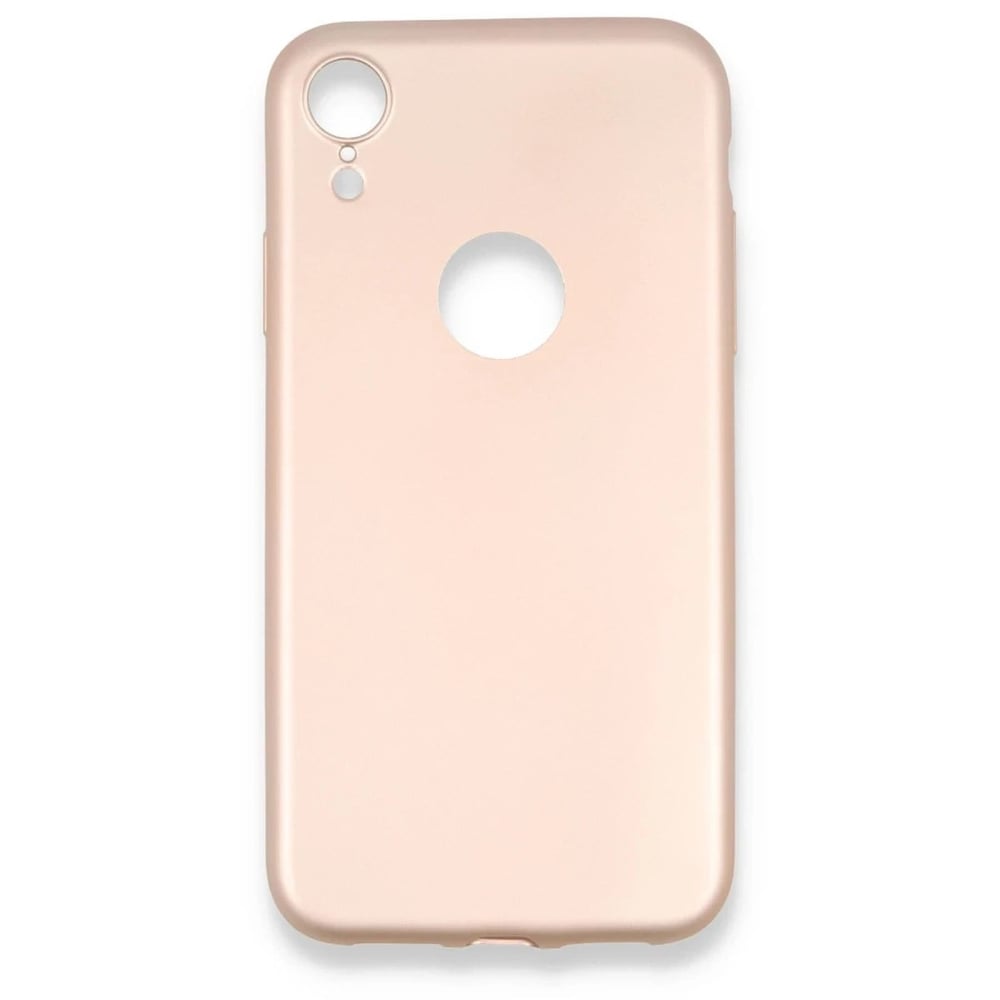 Mey İthalat®  iPhone XR Kılıf First Silikon - Rose Gold