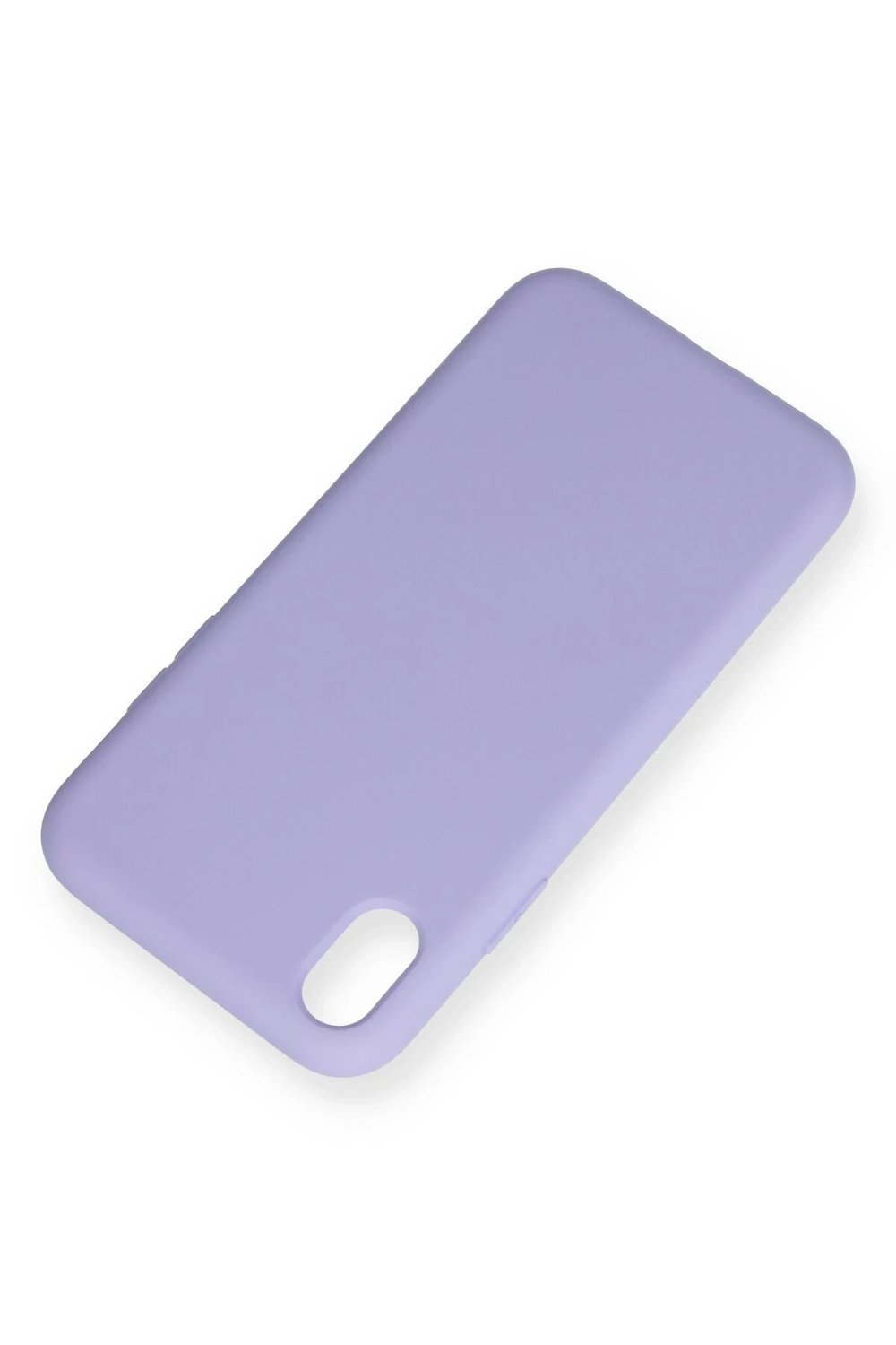 Mey İthalat®  iPhone XR Kılıf Nano içi Kadife Silikon - Lila