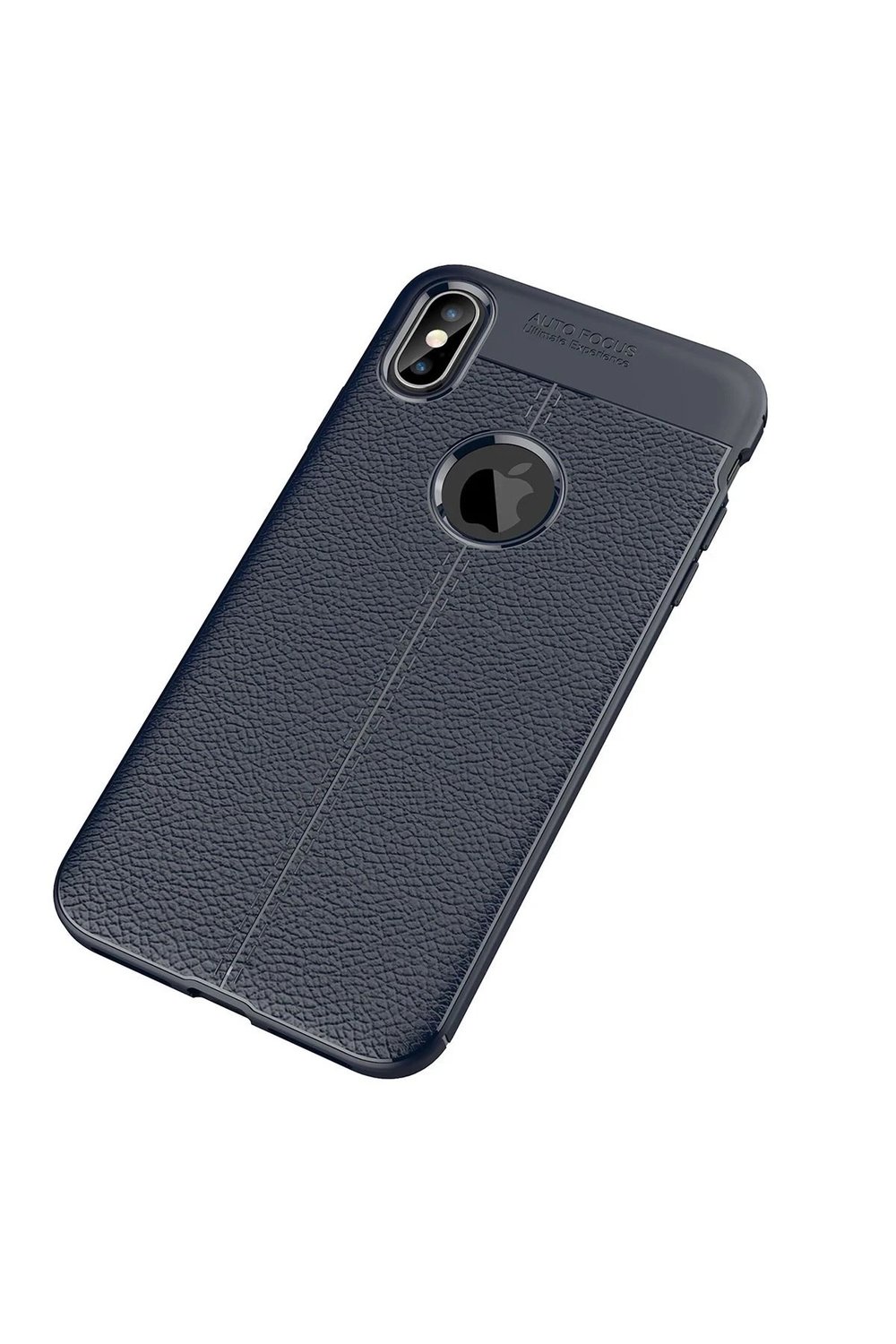 Mey İthalat®  iPhone XS Max Kılıf Auto Focus Kapak - Lacivert