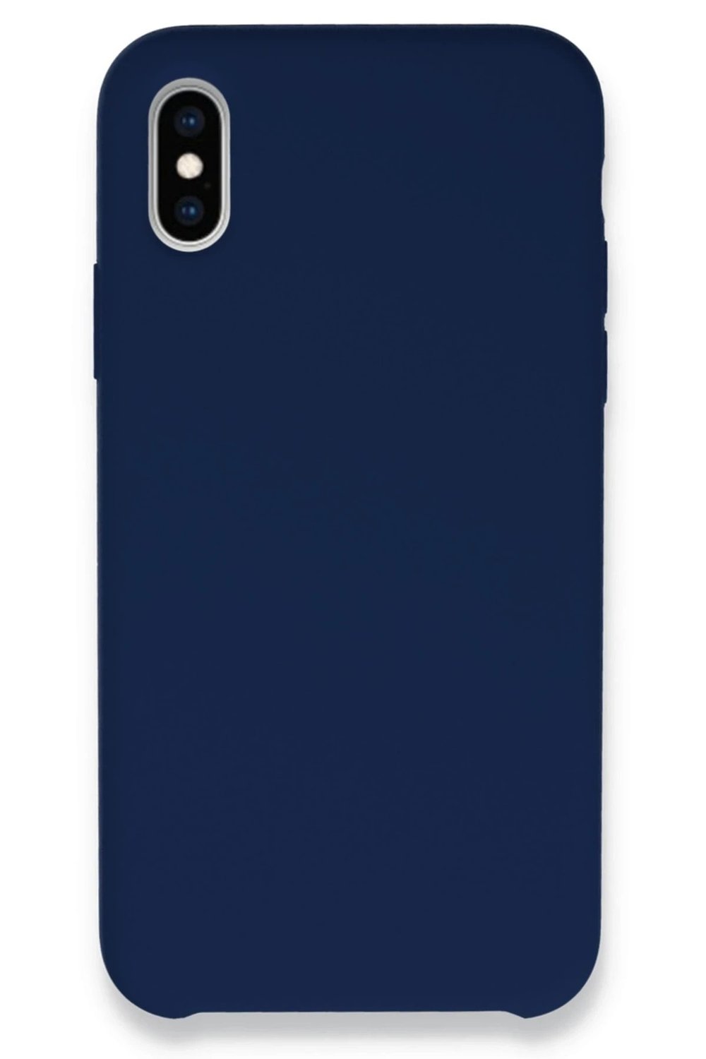 Mey İthalat®  iPhone XS Max Kılıf Lansman Legant Silikon - Lacivert