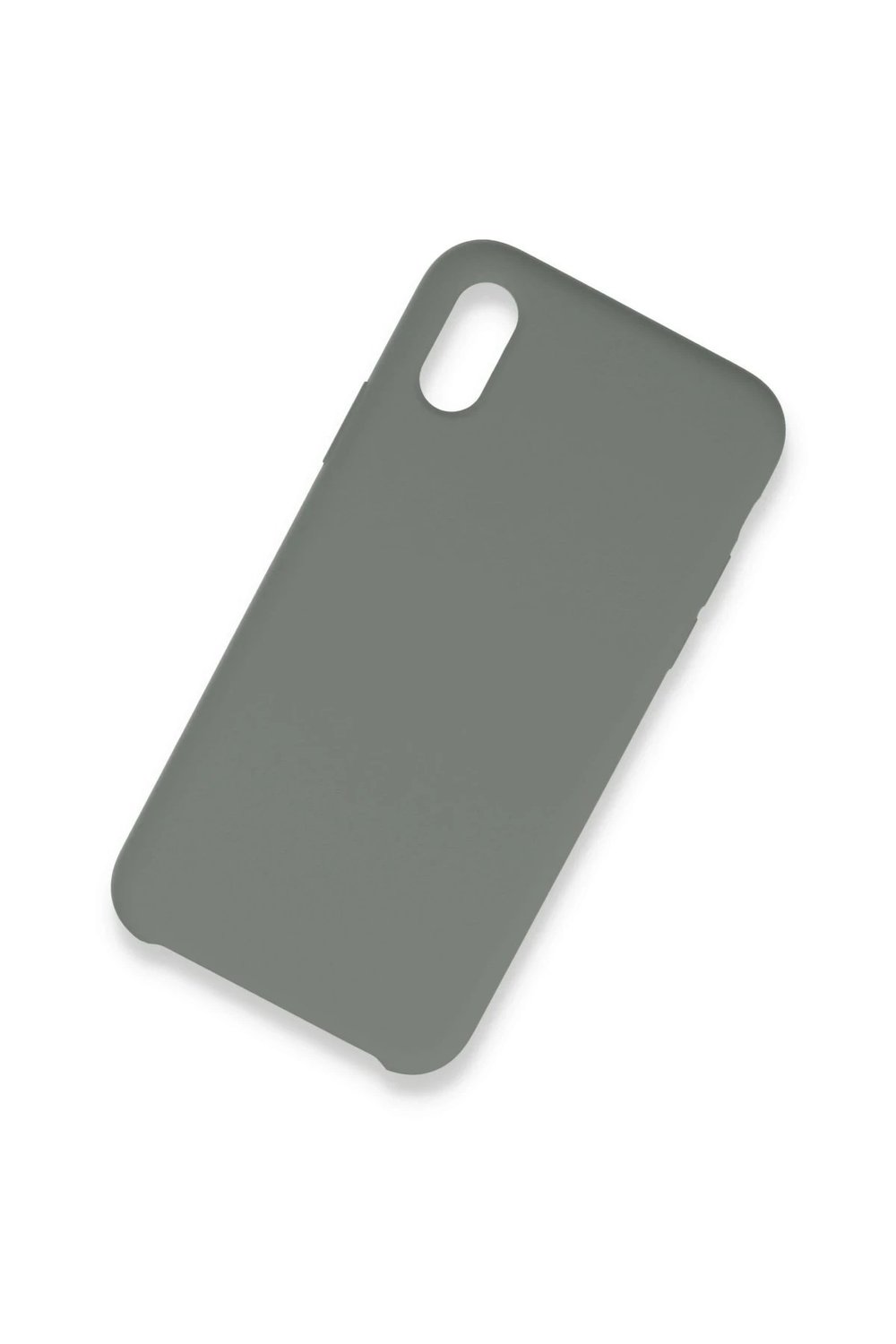 Mey İthalat®  iPhone XS Max Kılıf Lansman Legant Silikon - Gri