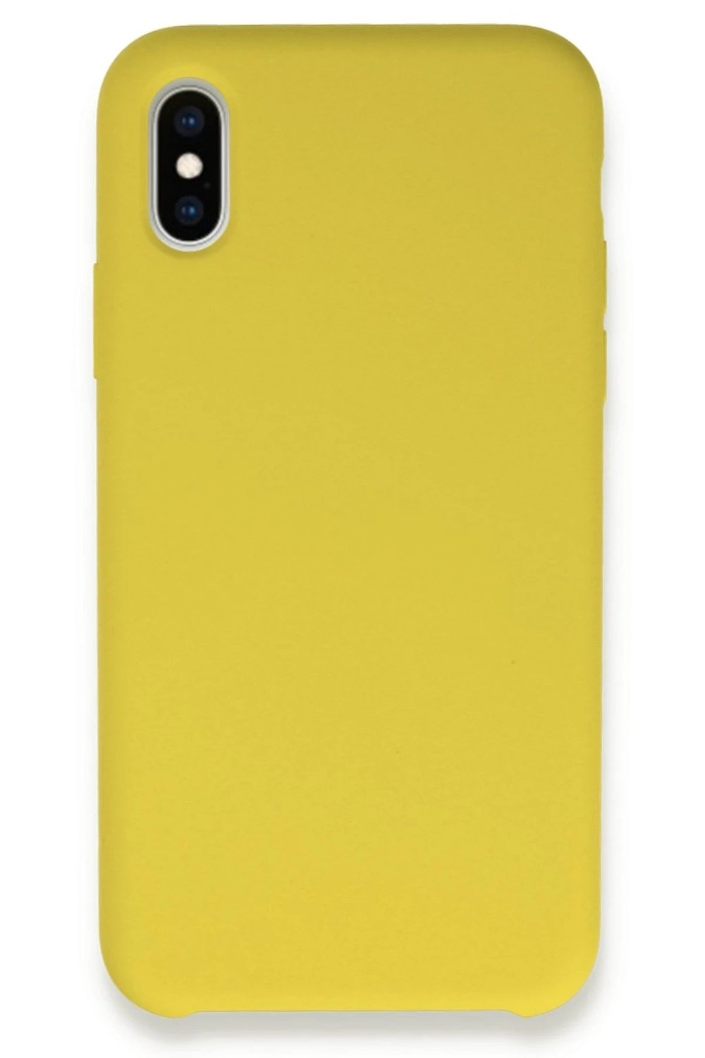 Mey İthalat®  iPhone XS Max Kılıf Lansman Legant Silikon - Sarı