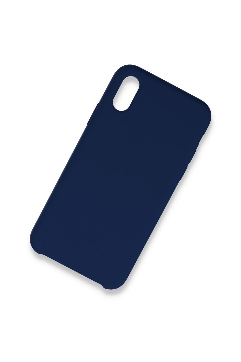 Mey İthalat®  iPhone XS Max Kılıf Lansman Legant Silikon - Lacivert