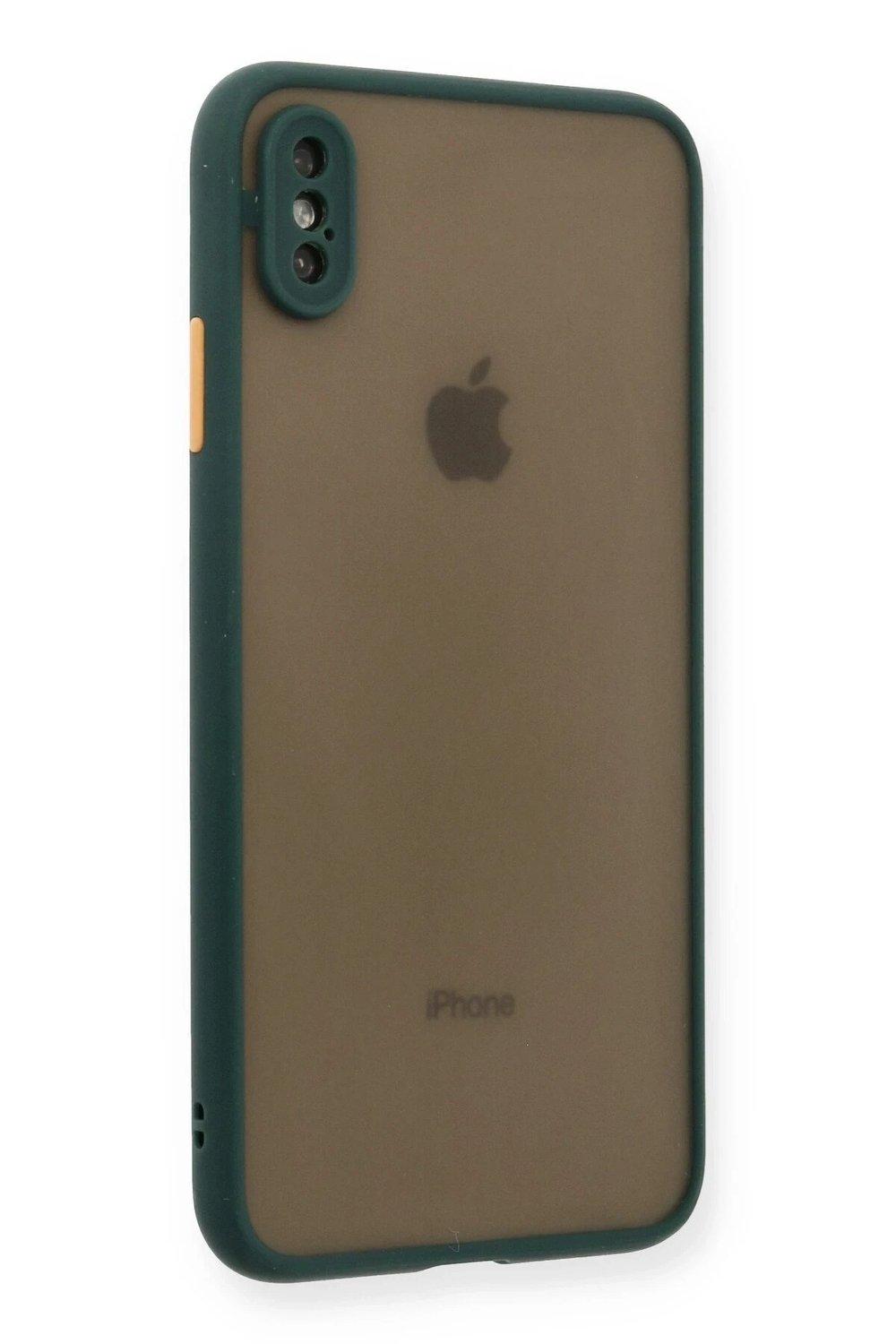 Mey İthalat®  iPhone XS Max Kılıf Montreal Silikon Kapak - Yeşil