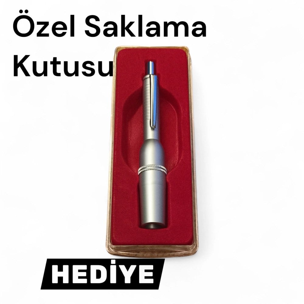Mey İthalat® 3 Uçlu Metal - İğne Ucu Ayarlamalı Hacamat Kalemi – Profesyonel ve Hijyenik