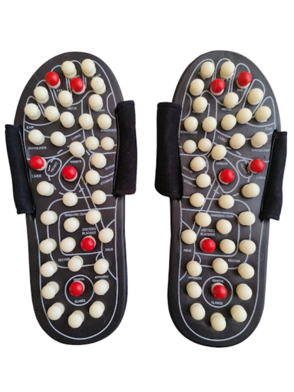 Mey İthalat® Ayak Masajı Akupunktur Terliği (42-43 Numara)