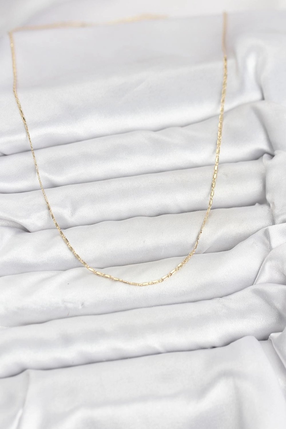 Mey İthalat® CM 14K Gold Renk Kesme Model 60 cm Kadın Kolye