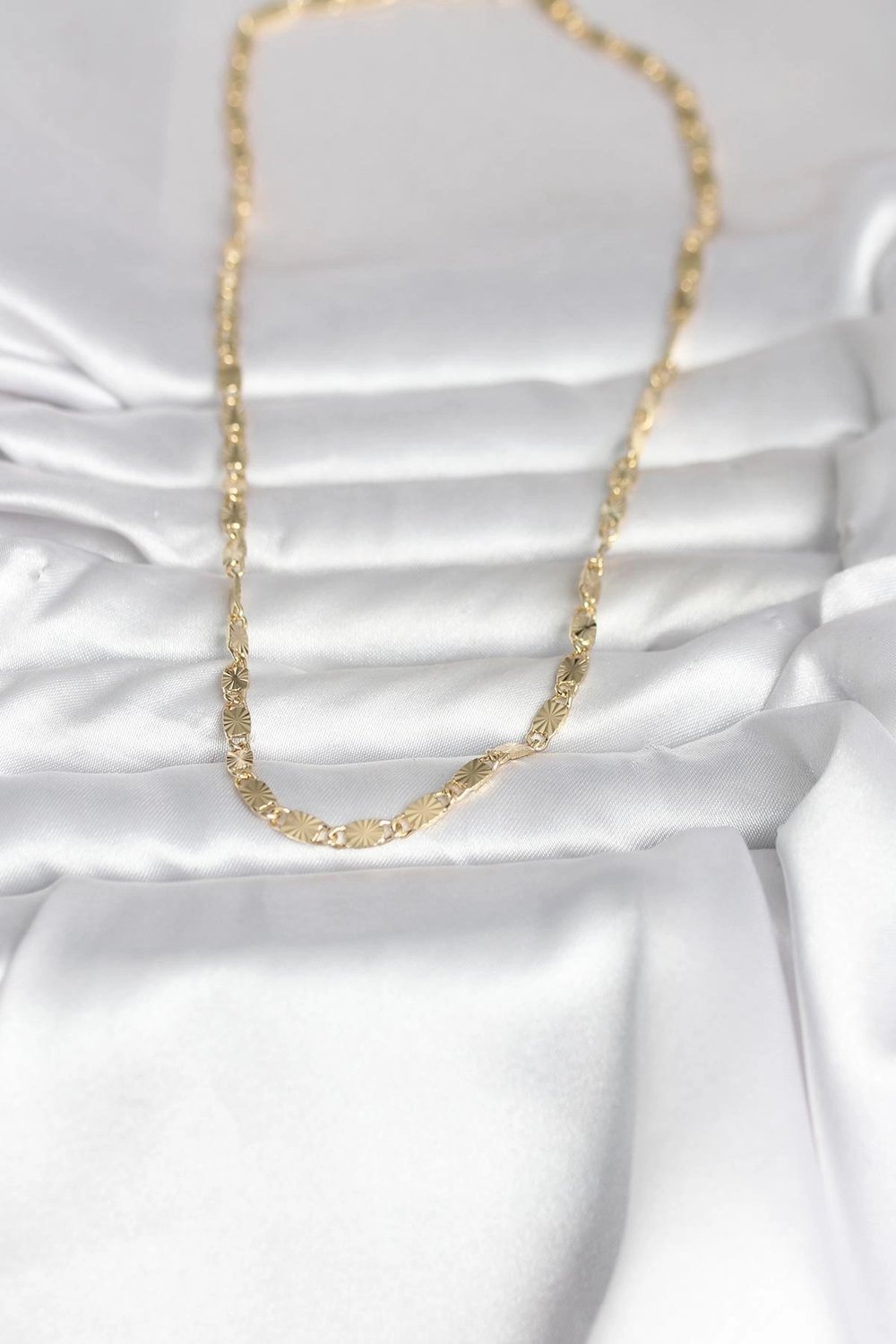 Mey İthalat® CM 14K Gold Renk Lazer Model 45 cm Kadın Kolye