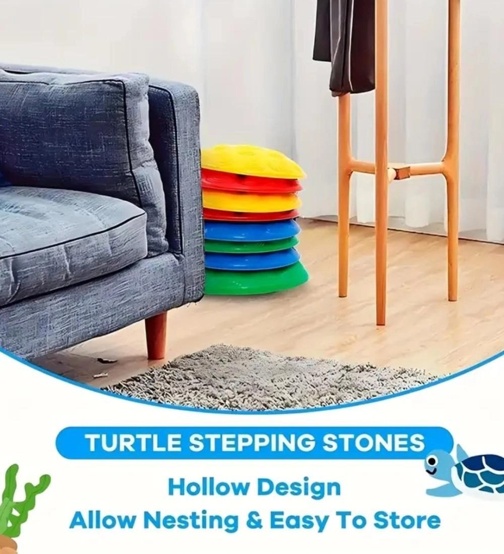 Mey İthalat® Çocuk Yarım Küre Denge ve Koordinasyon Adası 6 Lı Set