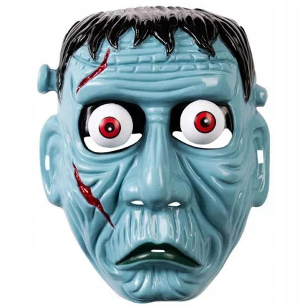 Mey İthalat® Frankenstein Temalı Sallanan Oynar Gözlü Maske
