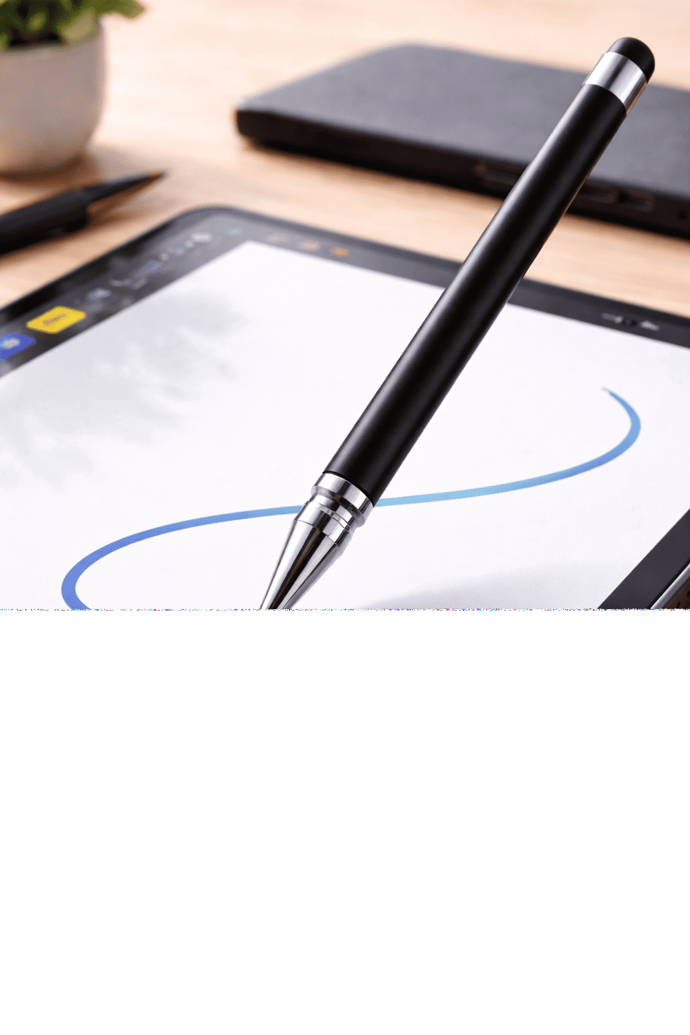 Microsoft Surface Pro 9 Lte Uyumlu Dokunmatik Stylus Kalem Disk Uçlu Hassas Tablet Telefon Çizim Kalemi
