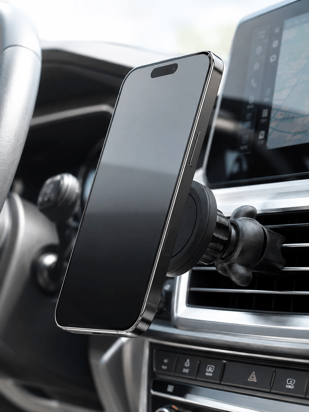 Mıknatıslı Araç İçi Telefon Tutucu Havalandırma Izgarası Telefon Standı