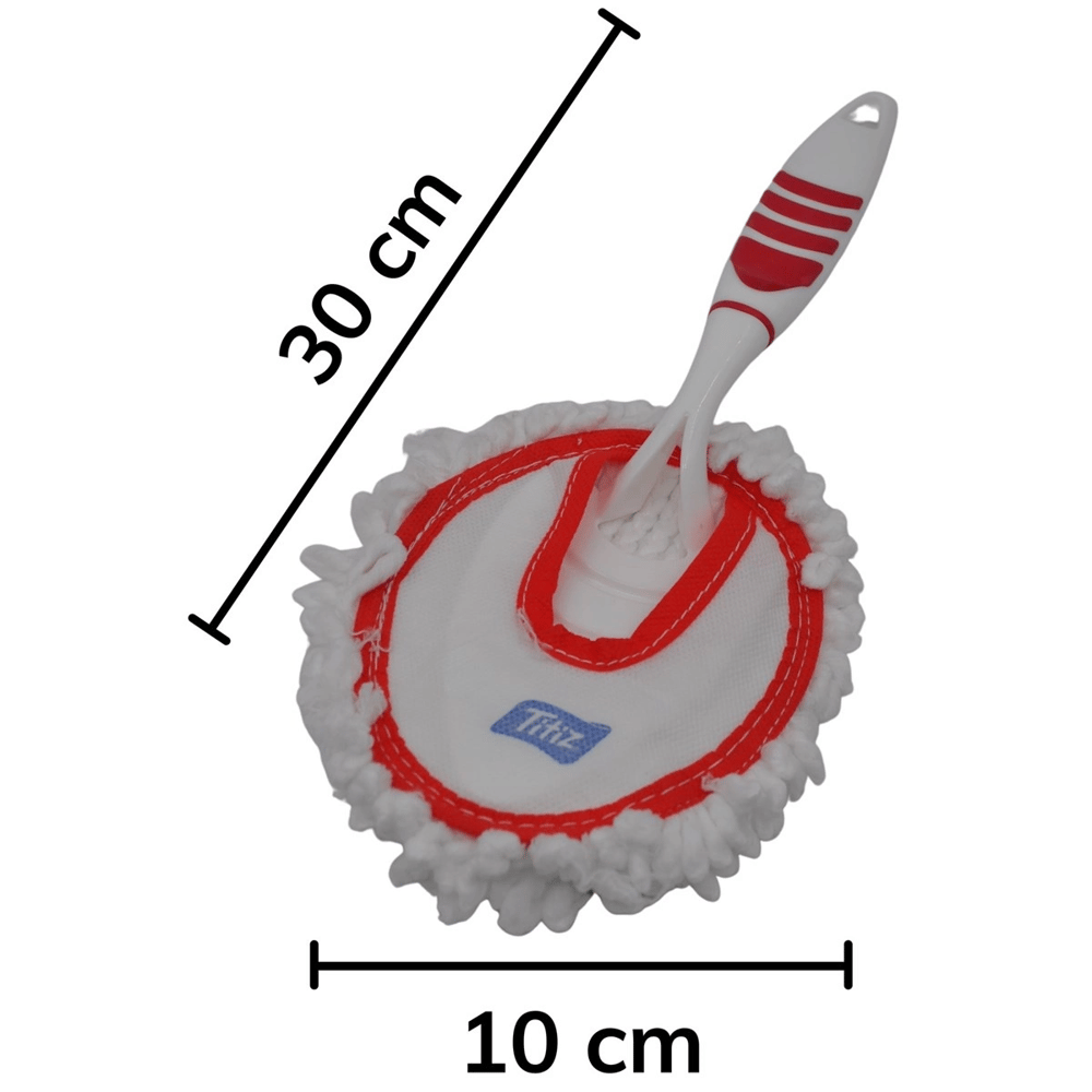 Mikrofiber Duster Toz Leke Kir Alıcı Temizleyici Tutacaklı Temizlik Bezi Aparatı Malzemesi Bx40