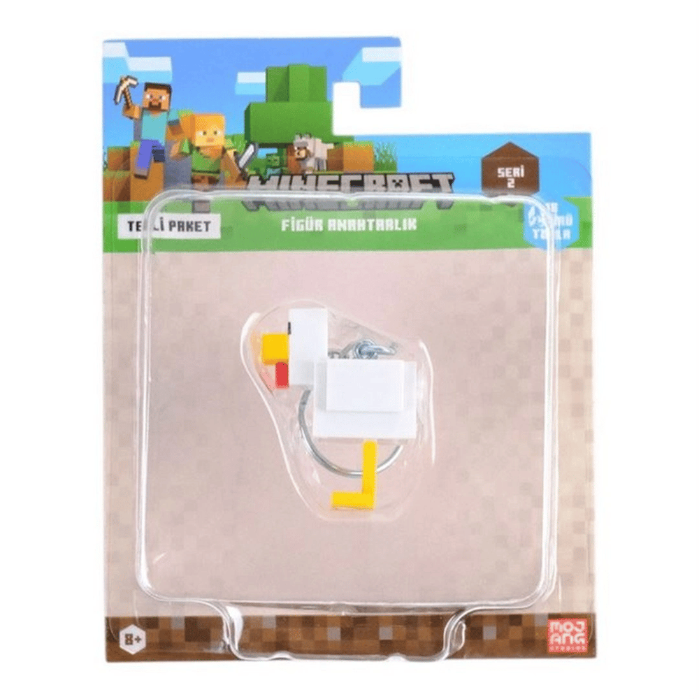 Minecraft 3D Figür Anahtarlık Seri 2