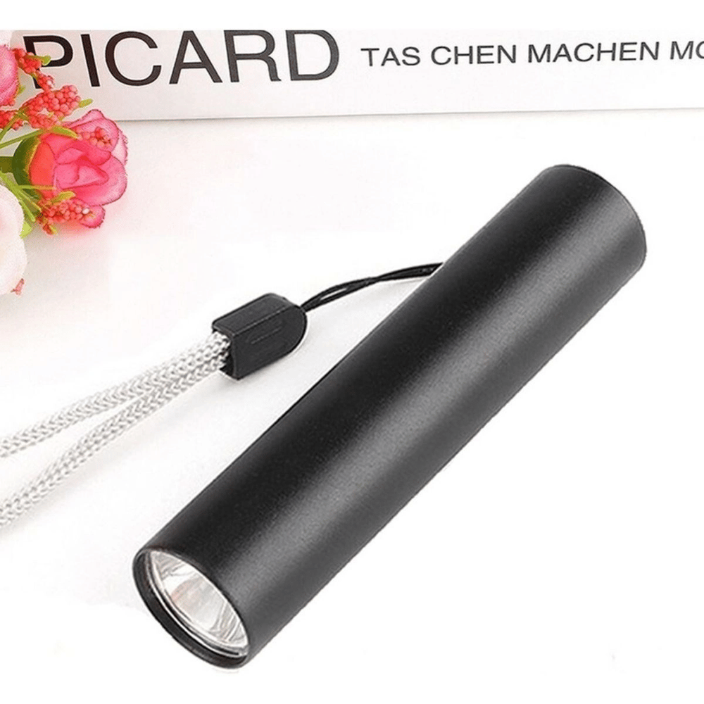Mini Cep Boy Usb İle Şarj Olan Oje Kurutucu Sahte Para Kontol Led Uv Mor Işık El Feneri Bx40