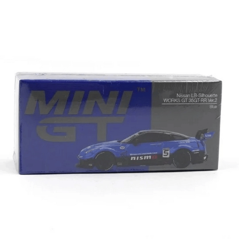 Mini GT 1/6 LB-Silhouette WORKS GT NISSAN 35GT-RR Ver.2 Blue