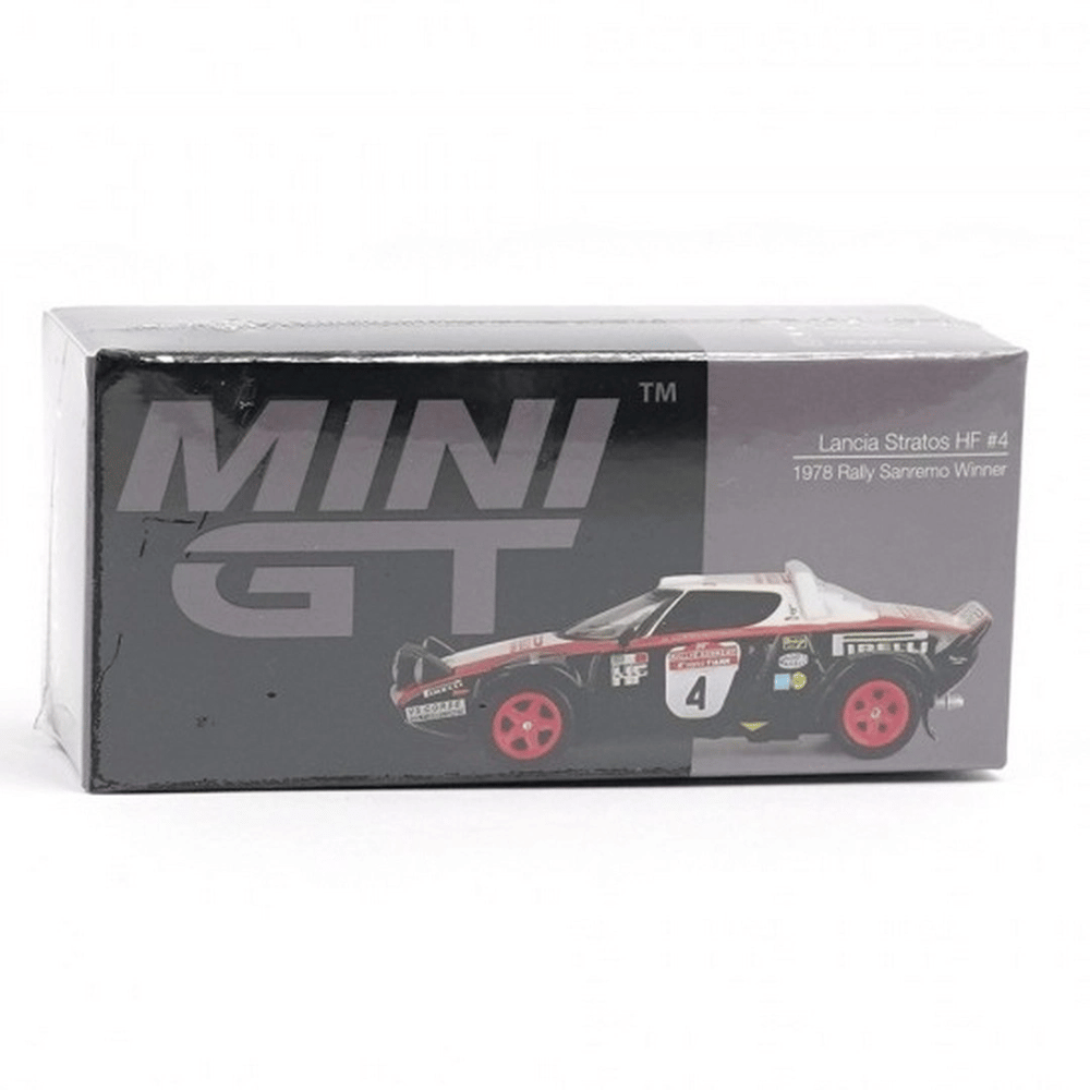 1/64 Lancia Stratos HF #4 1978 Rally Sanremo Winner