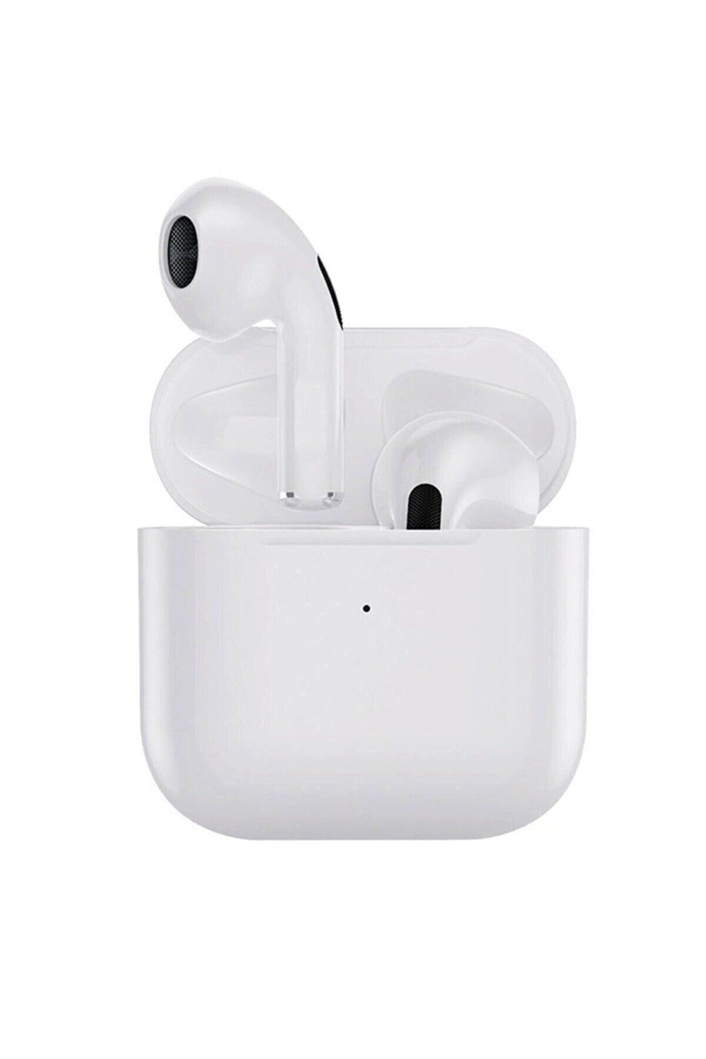 Mini Kablosuz Kulaklık - Bluetooth 5.0, Dokunmatik Kontrol ve Suya Dayanıklı Beyaz Tasarım